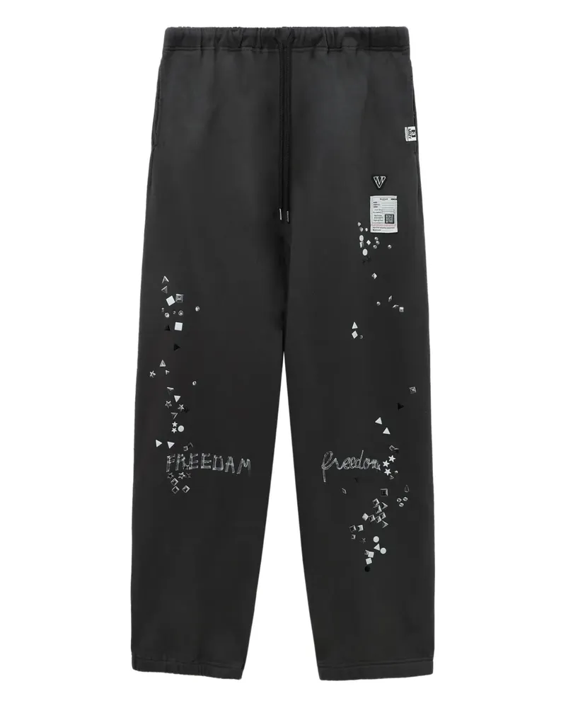 MIHARAYASUHIRO Jogginghose mit Verzierung - Grau Grau