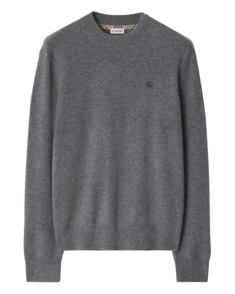 Burberry Sweatshirt mit Logo - Grau Grau
