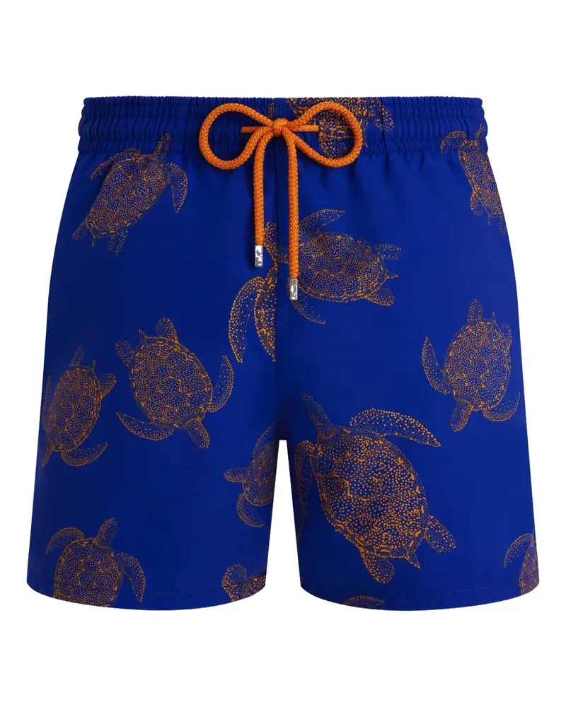 Vilebrequin Tortues Galuchat Badeshorts - Blau Blau