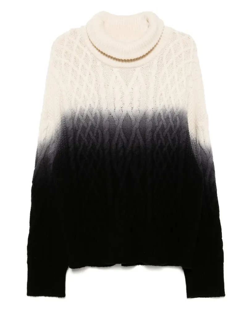 Monse Pullover mit Zopfmuster - Nude Nude