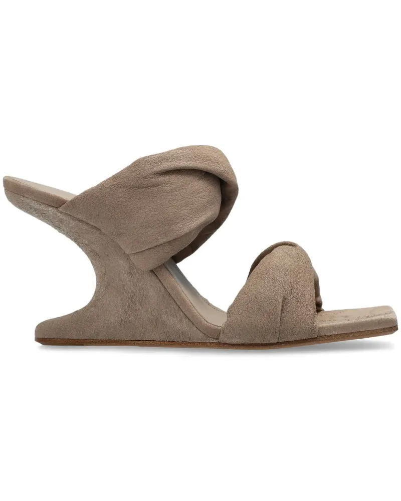 Rick Owens Sandalen mit eckiger Spitze - Nude Nude