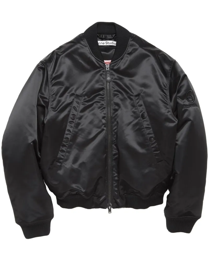 Acne Studios Bomberjacke mit Daunenfutter - Schwarz Schwarz