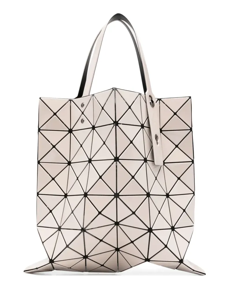 Issey Miyake Shopper mit geometrischem Muster - Nude Nude