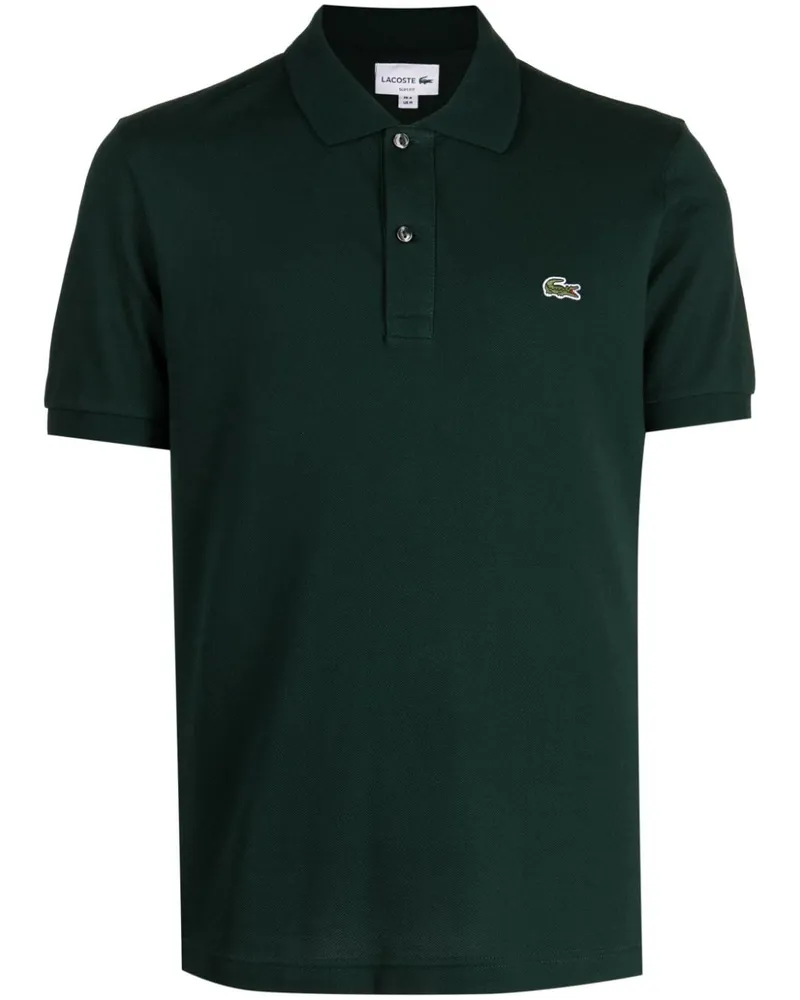 Lacoste Poloshirt mit Logo-Patch - Grün Grün