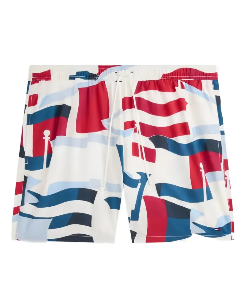Tommy Hilfiger Badeshorts mit Kordelzug - Nude Nude
