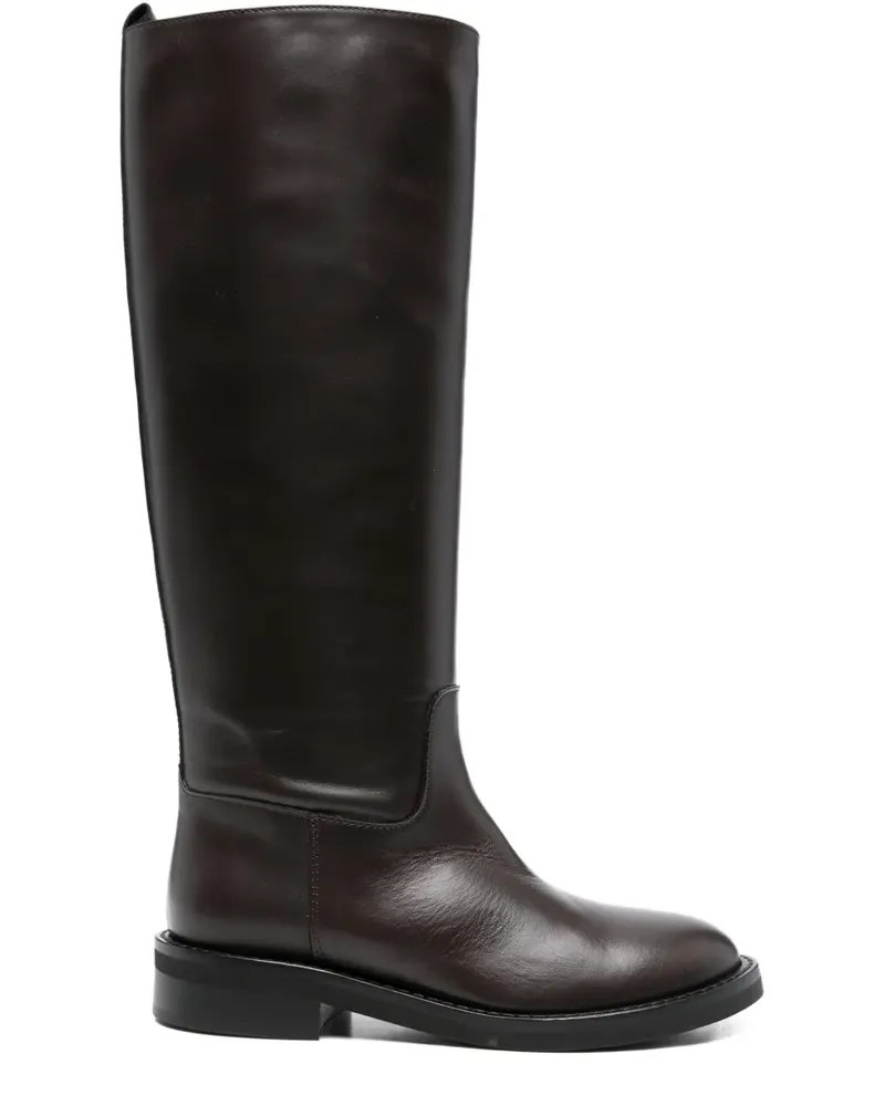 Via Roma 15 Kniehohe Stiefel - Braun Braun