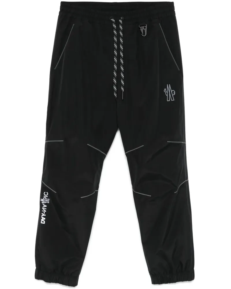Moncler Jogginghose mit Logo-Prägung - Schwarz Schwarz