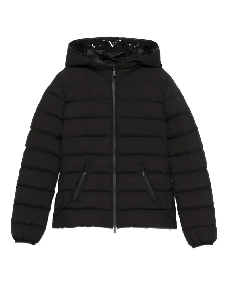 Moncler Herbes hooded padded jacket - Schwarz Schwarz