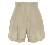 Krepp-Shorts mit Falten