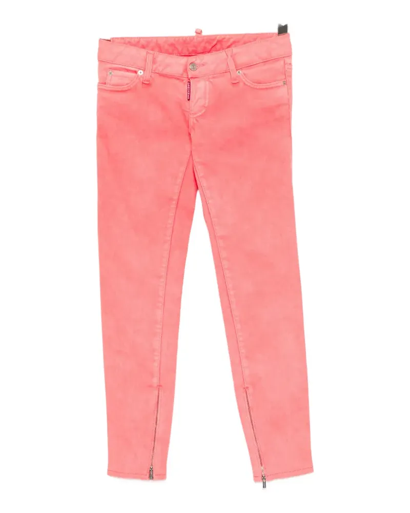 Dsquared2 zipped-cuff jeans - Rosa Rosa