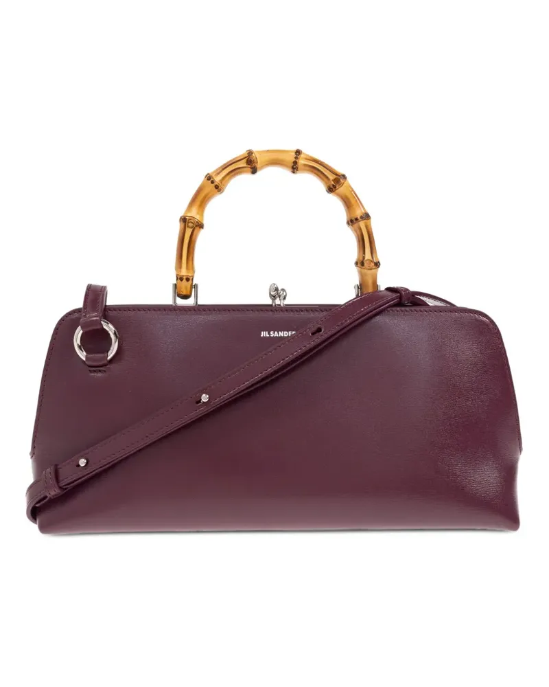Jil Sander Handtasche aus Leder - Rot Rot