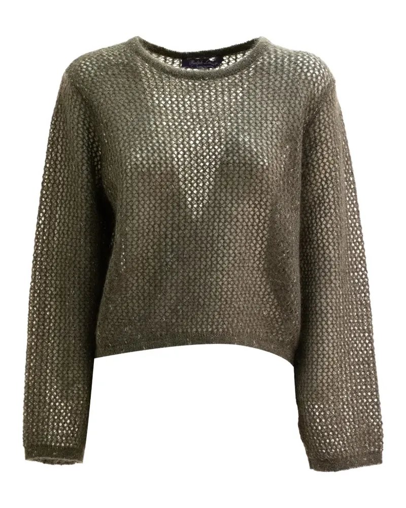 Ralph Lauren Pullover mit Lochstrickmuster - Grün Grün