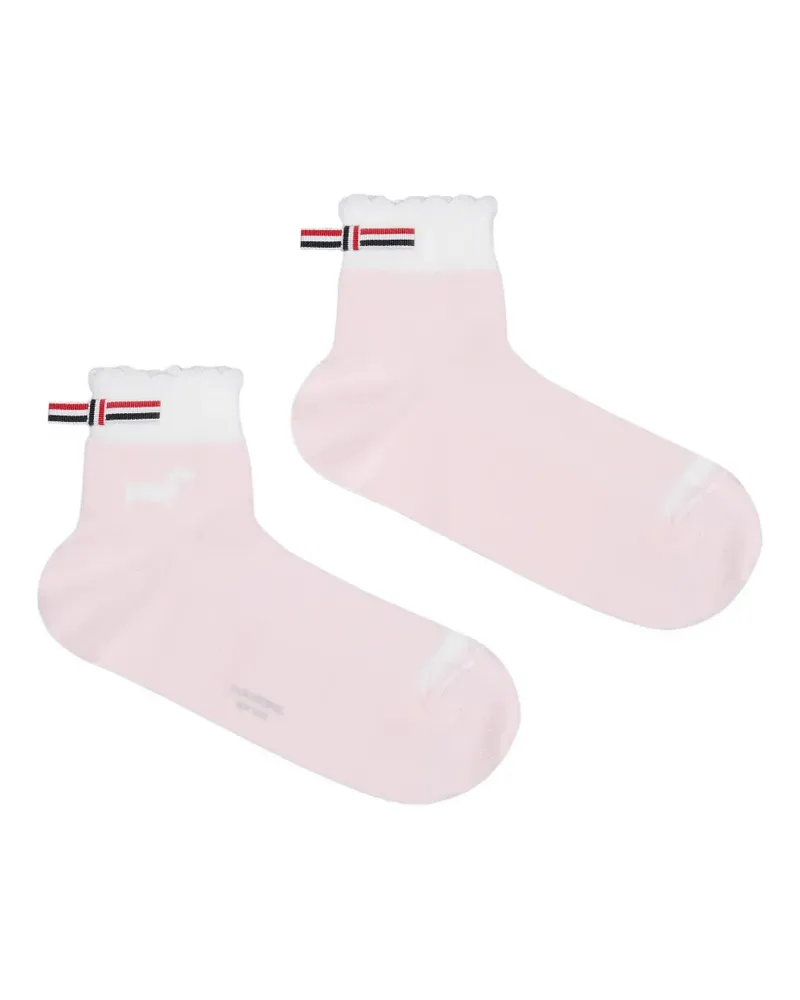Thom Browne pointelle hector socks - Rosa Rosa