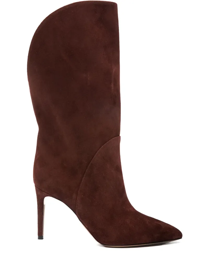 Paris Texas Gaia Stiefel 85mm - Braun Braun