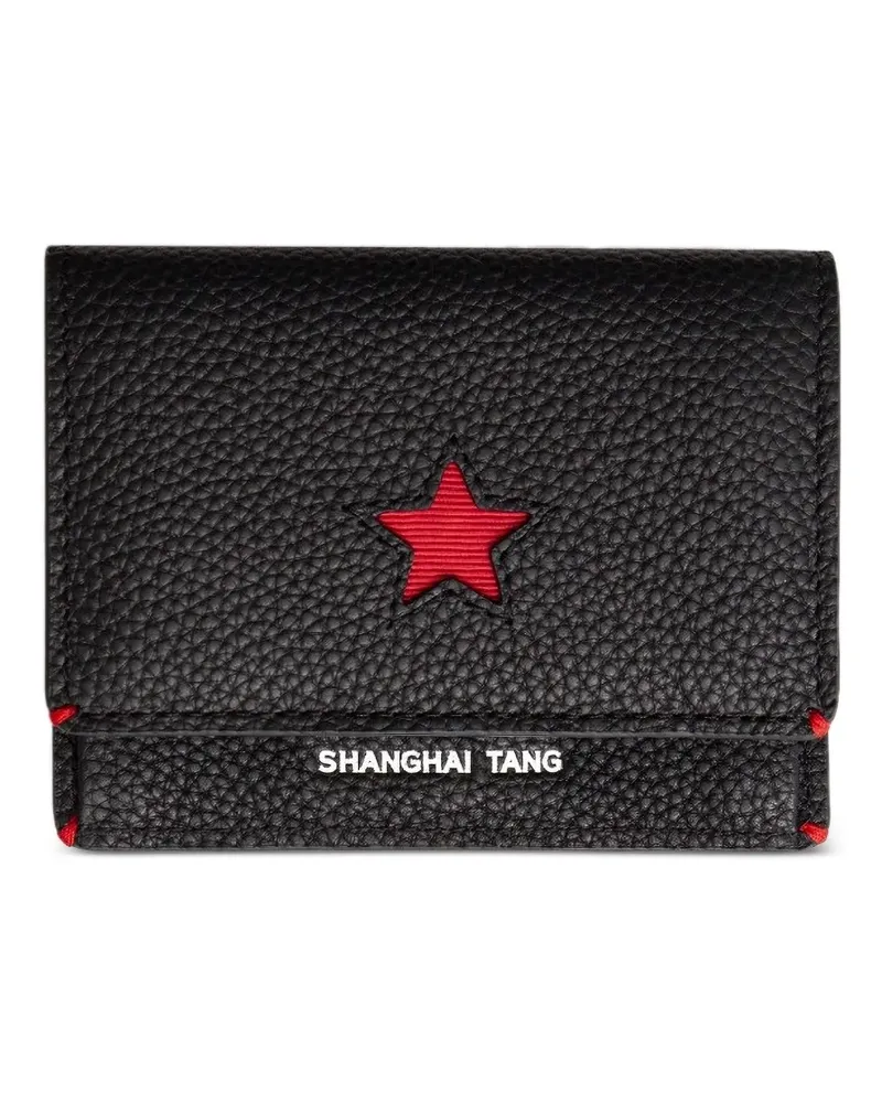 Shanghai Tang Tang Star Portemonnaie mit Cut-Out - Schwarz Schwarz
