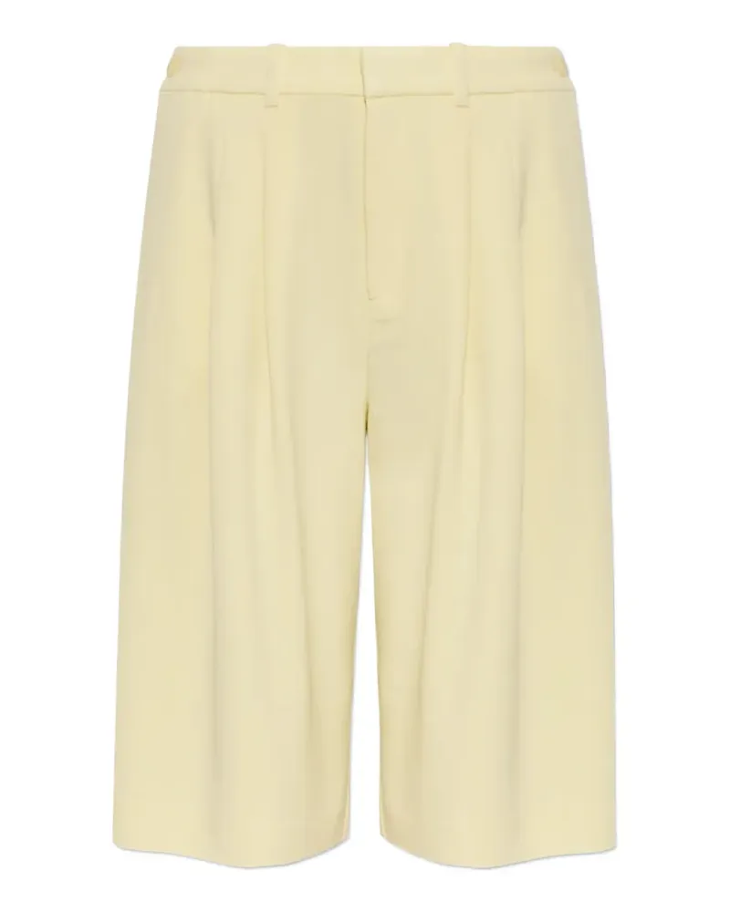 Gestuz Gzcia pleated shorts - Gelb Gelb