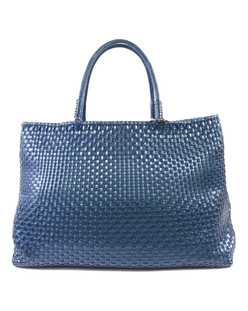 ANTEPRIMA woven tote bag - Blau Blau