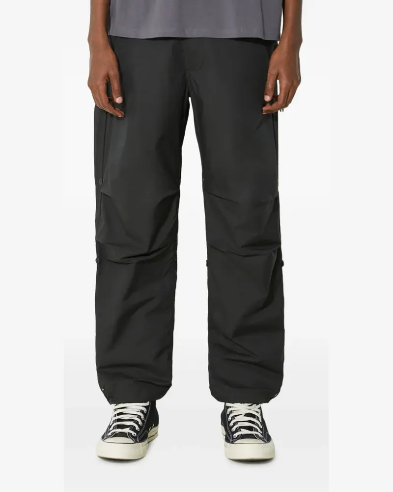 maharishi Original Dragon Hose mit Stickerei - Schwarz Schwarz