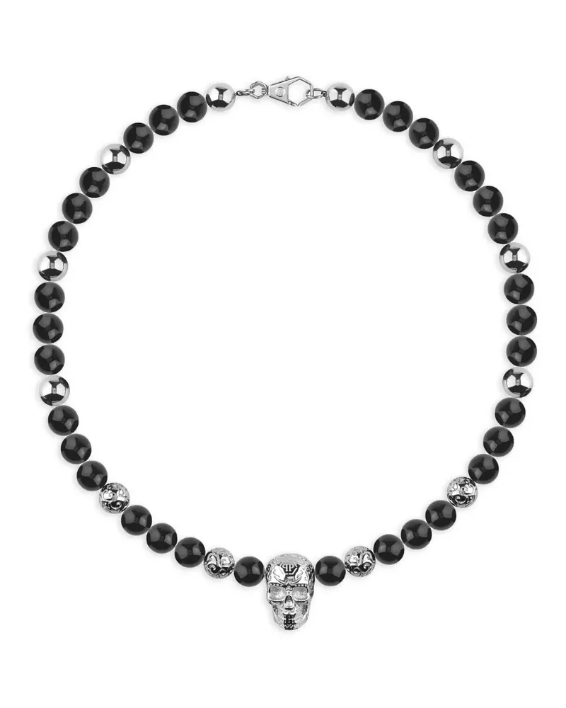 Philipp Plein Halskette aus Edelstahl - Silber Silber