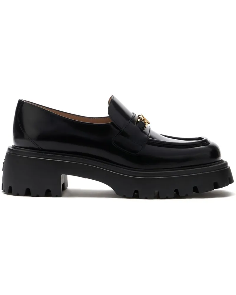 Stuart Weitzman Klassische Loafer - Schwarz Schwarz