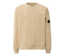 Sweatshirt mit Linsen-Detail - Nude