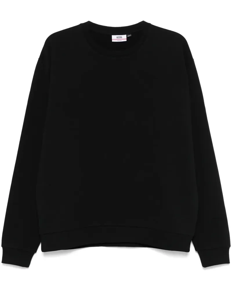 GCDS Essentials Sweatshirt - Schwarz Schwarz