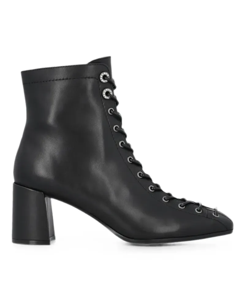 Pinko Klassische Schnürstiefel - Schwarz Schwarz