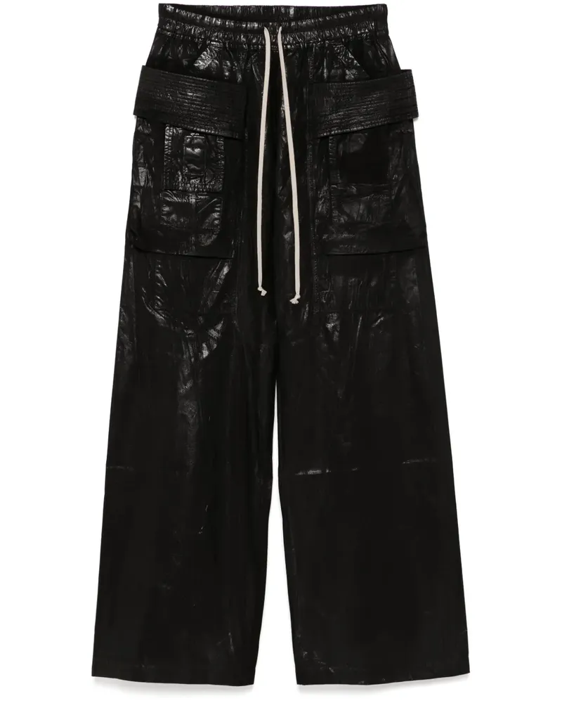 DRKSHDW by Rick Owens Weite Hollywood Creatch Cargohose Schwarz