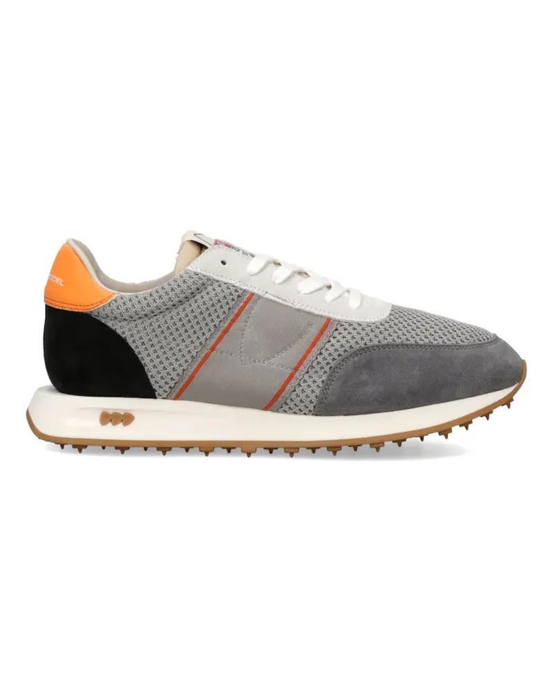Philippe Model Tour Sneakers mit Wildledereinsätzen - Grau Grau
