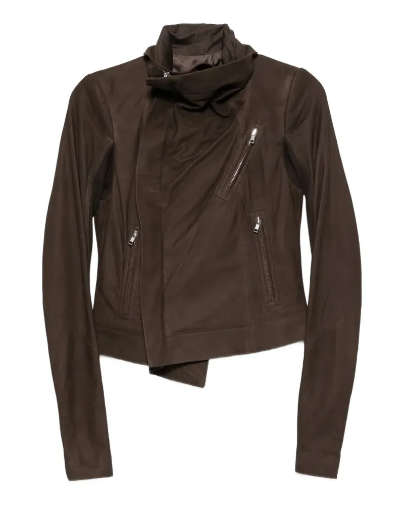Rick Owens Jacke mit Stehkragen - Braun Braun