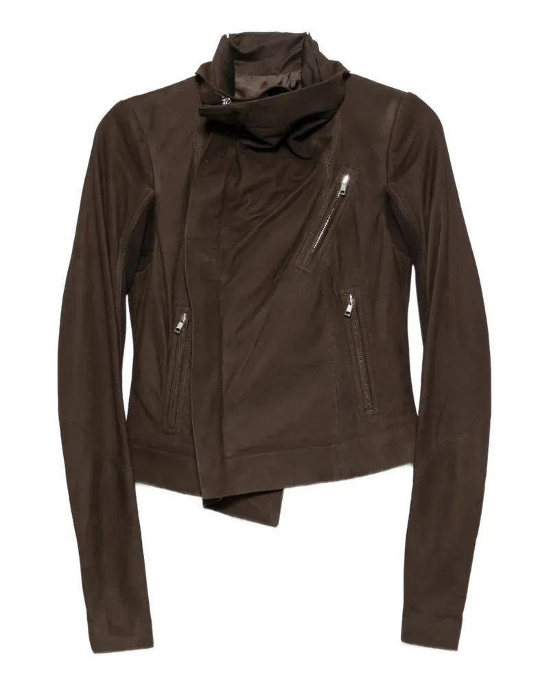 Rick Owens funnel-neck jacket - Braun Braun