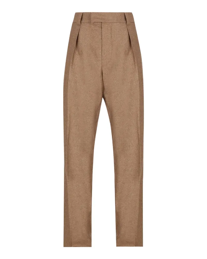 Loro Piana Reinga Hose mit meliertem Effekt - Braun Braun