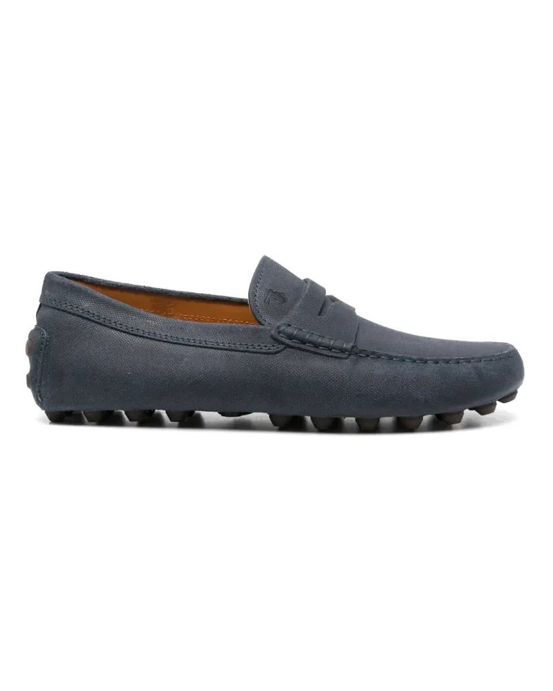 TOD'S leather loafers - Blau Blau