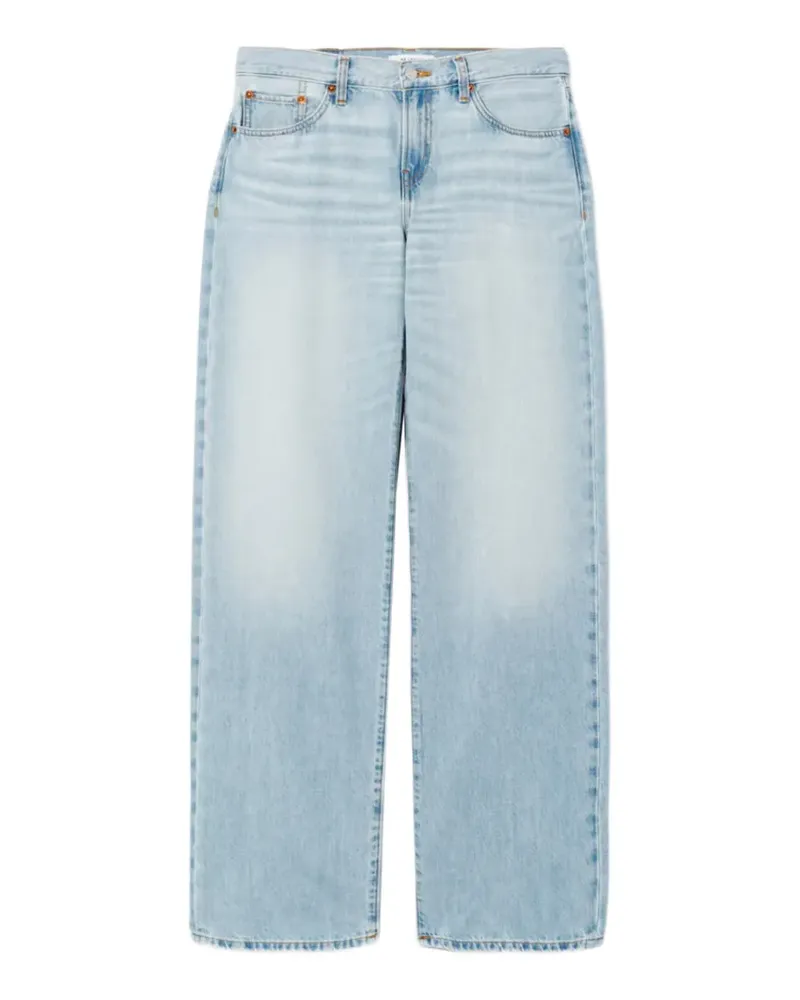 RE/DONE Ausgeblichene Loosie Jeans - Blau Blau
