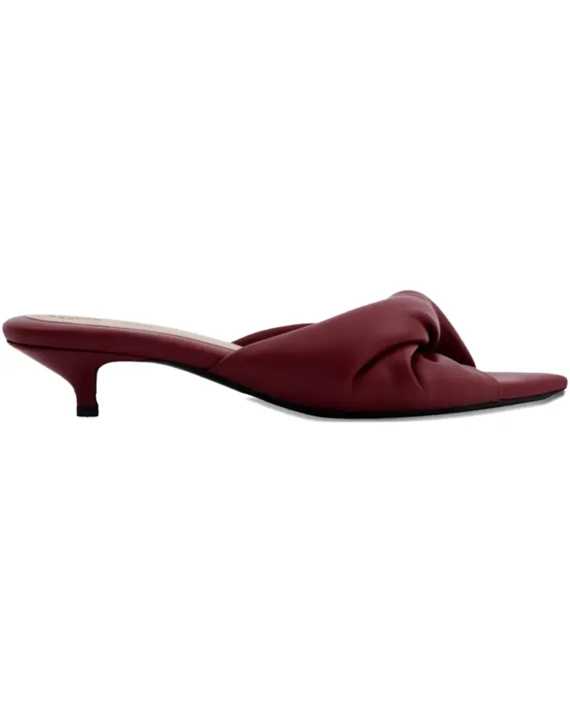 Carven Coupole Sandalen mit verdrehtem Obermaterial 50mm - Rot Rot