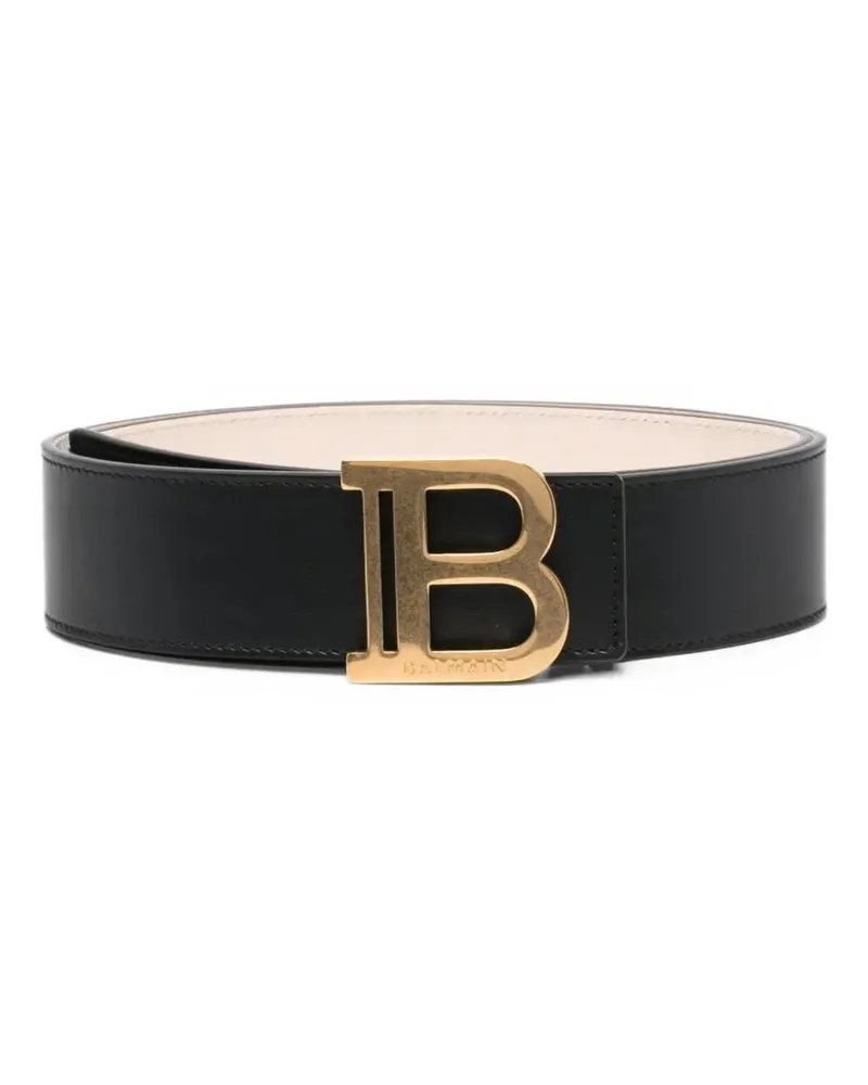 Balmain Klassischer Gürtel - Schwarz Schwarz