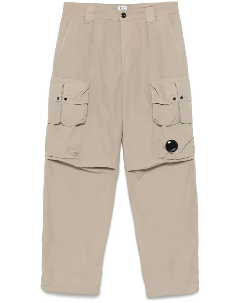 C.P. Company Cargohose mit Linsen-Detail - Nude Nude