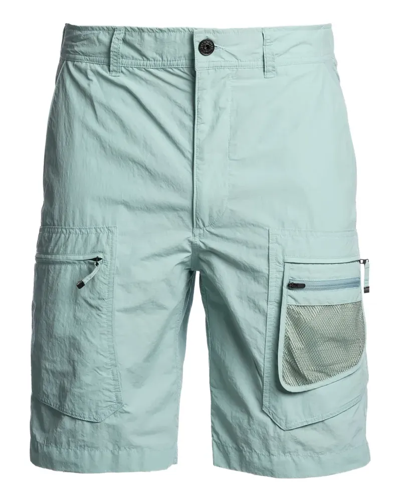 Parajumpers Cargo-Shorts mit Logo-Patch - Blau Blau