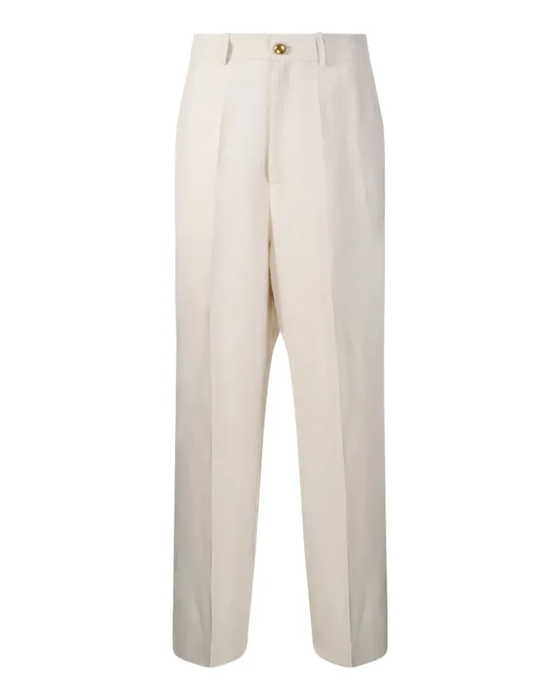 P.A.R.O.S.H. P.A.R.O H. Hose mit Knöpfen - Weiß Weiß