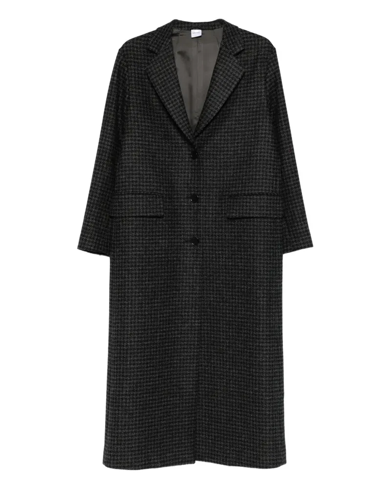 ASPESI single-breasted coat - Schwarz Schwarz