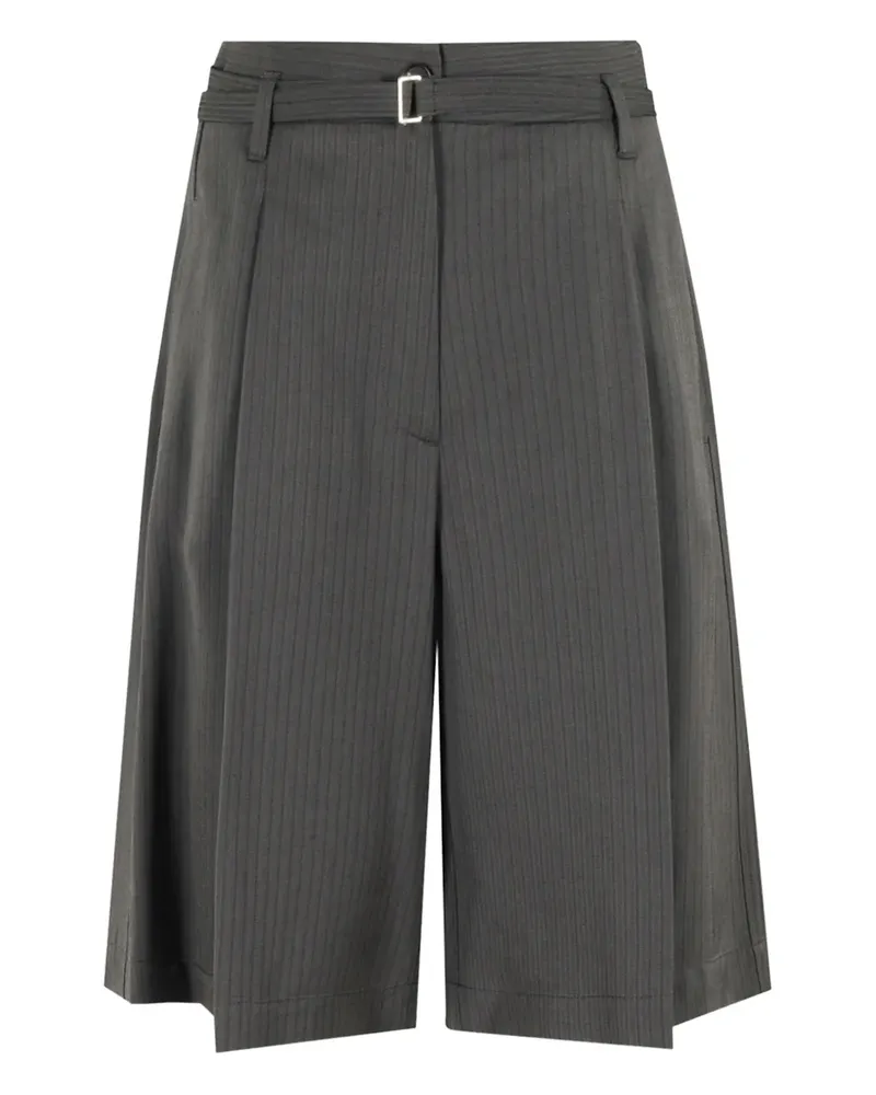 TELA Shorts mit Nadelstreifen - Grau Grau