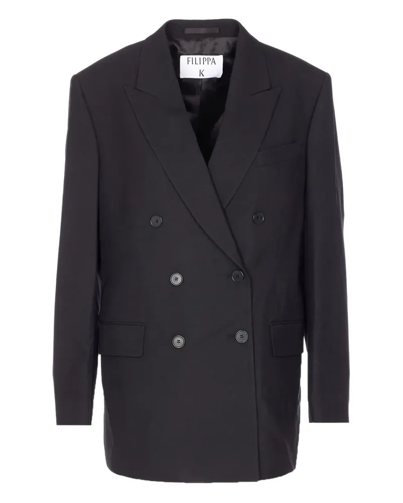 Filippa K double-breasted blazer - Schwarz Schwarz
