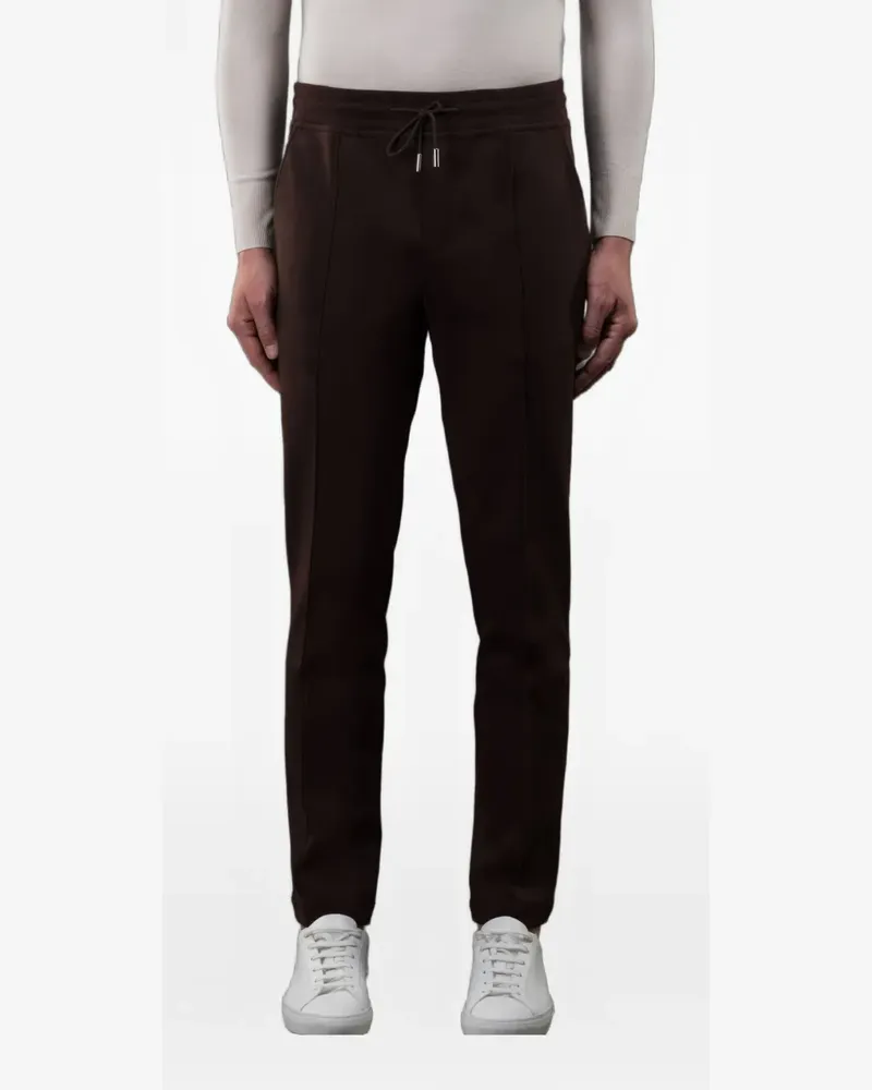 MOORER Matthew drawstring track pants - Braun Braun