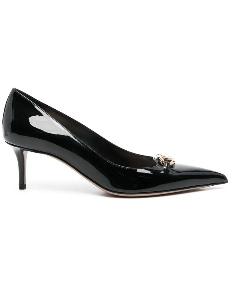 Valentino Garavani Pumps mit VLogo 60mm - Schwarz Schwarz