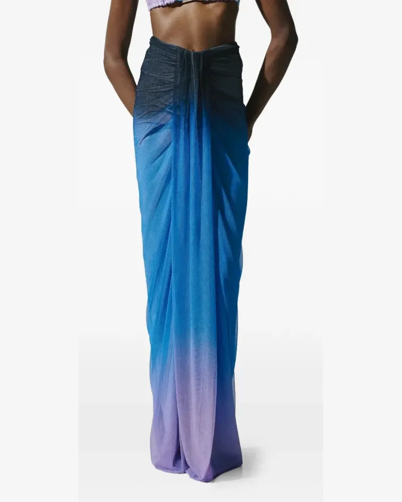 Baobab Collection Nia Maxirock aus Mesh - Blau Blau