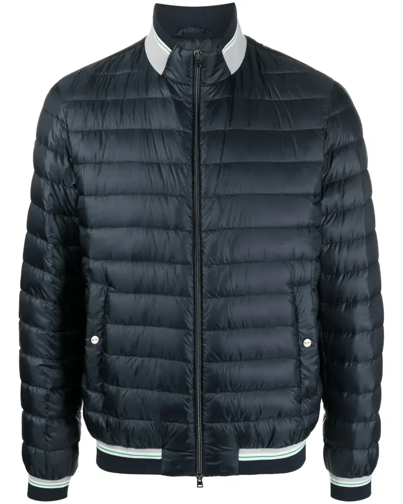 Herno Daunenjacke mit Reißverschluss - Blau Blau