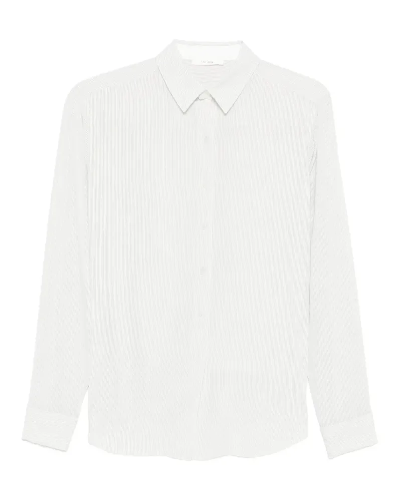 The Row Fiora striped shirt - Weiß Weiß