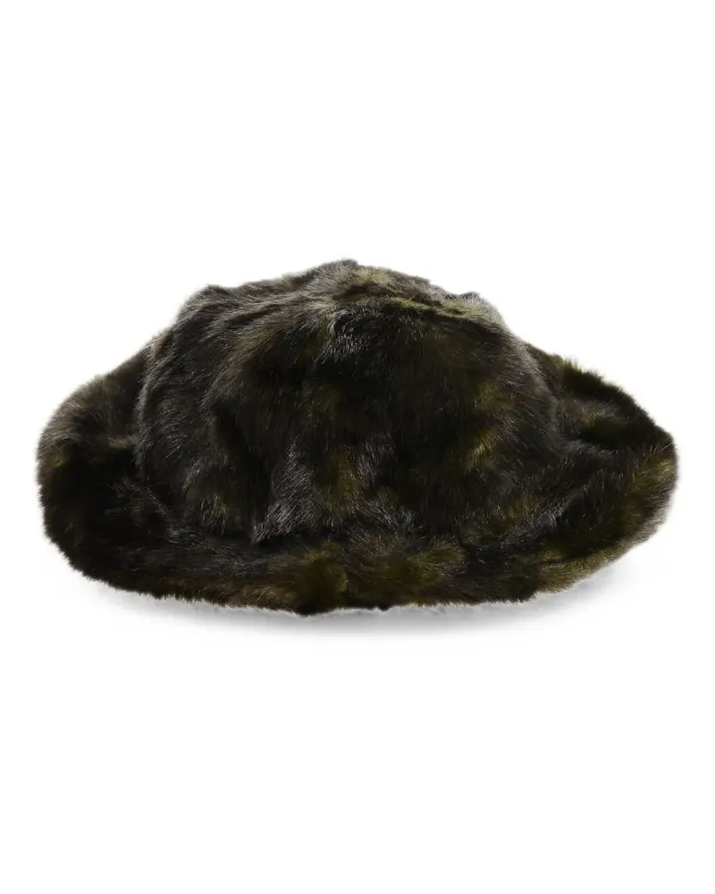 Dsquared2 Fischerhut aus Faux Fur - Grün Grün