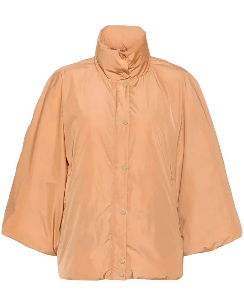 Patrizia Pepe Wattiertes Cape - Braun Braun