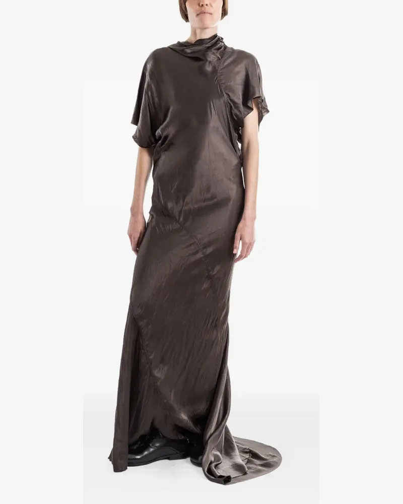 Rick Owens Seb Gown draped gown - Braun Braun